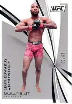 2021 Panini Immaculate Collection UFC feature card