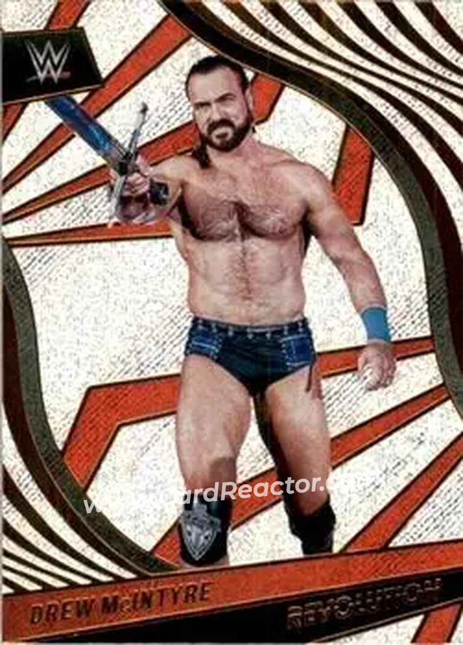 2022 Panini Revolution WWE #22 - Drew McIntyre - Front