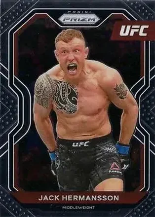 2021 Panini Prizm UFC #24 - Jack Hermansson