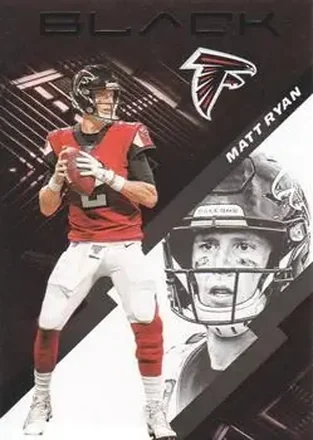 2020 Panini Black #4 - Matt Ryan - Atlanta Falcons