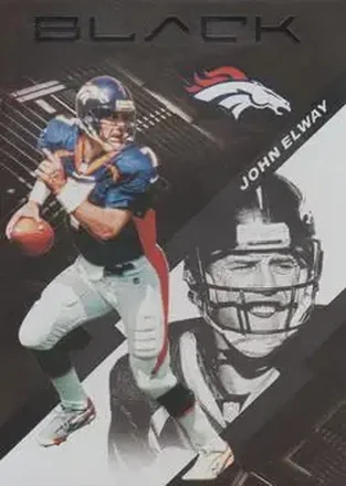 2020 Panini Black #28 - John Elway - Denver Broncos