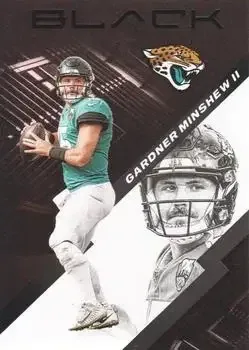 2020 Panini Black feature card