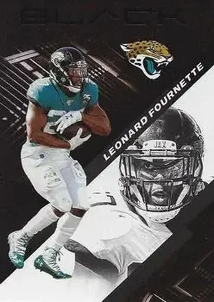 2020 Panini Black #45 - Leonard Fournette - Jacksonville Jaguars