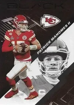 2020 Panini Black feature card