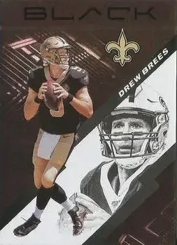 2020 Panini Black feature card