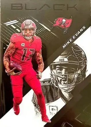 2020 Panini Black #89 - Mike Evans - Tampa Bay Buccaneers