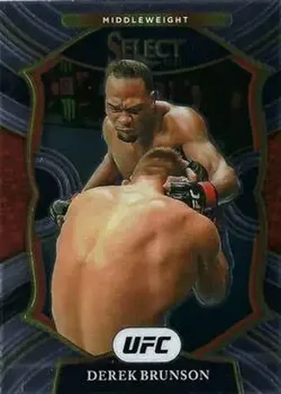 2021 Panini Select UFC #12 - Derek Brunson