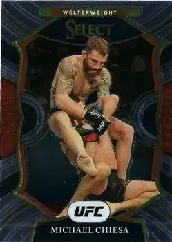 2021 Panini Select UFC feature card