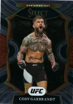 2021 Panini Select UFC feature card