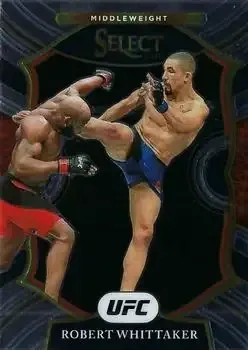 2021 Panini Select UFC feature card