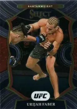 2021 Panini Select UFC feature card