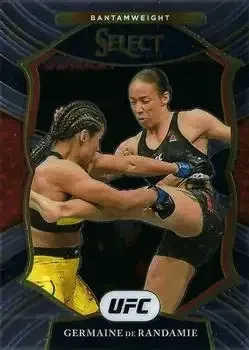 2021 Panini Select UFC feature card