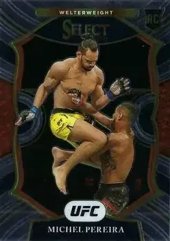 2021 Panini Select UFC feature card