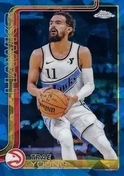 2025-26 Topps Chrome Sapphire Edition #5 Trae Young