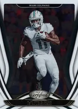 2020 Panini Certified #4 - DeVante Parker - Miami Dolphins