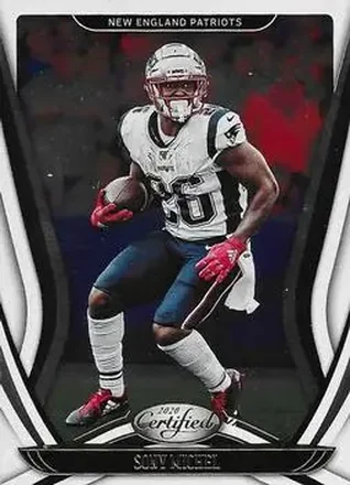 2020 Panini Certified #9 - Sony Michel - New England Patriots