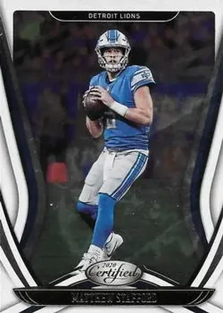 2020 Panini Certified #17 - Matthew Stafford - Detroit Lions