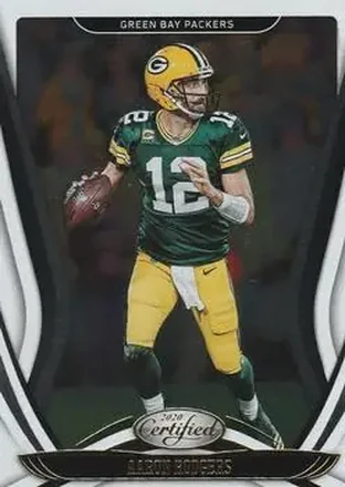 2020 Panini Certified #20 - Aaron Rodgers - Green Bay Packers