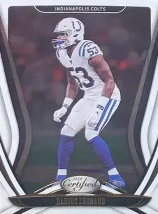 2020 Panini Certified #30 - Shaquille Leonard - Indianapolis Colts