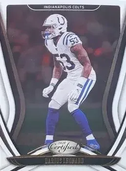 2020 Panini Certified feature card
