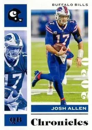 2020 Panini Chronicles #10 - Josh Allen - Buffalo Bills