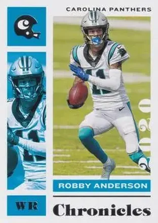 2020 Panini Chronicles #15 - Robby Anderson - Carolina Panthers
