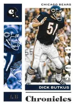 2020 Panini Chronicles #18 - Dick Butkus - Chicago Bears