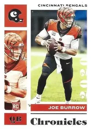 2020 Panini Chronicles #19 - Joe Burrow - Cincinnati Bengals