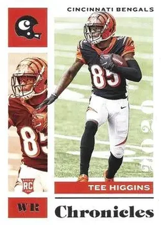 2020 Panini Chronicles #21 - Tee Higgins - Cincinnati Bengals