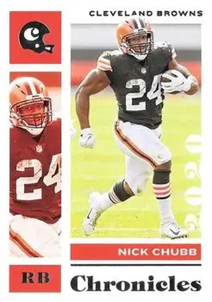 2020 Panini Chronicles #23 - Nick Chubb - Cleveland Browns