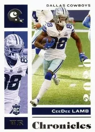 2020 Panini Chronicles #25 - CeeDee Lamb - Dallas Cowboys