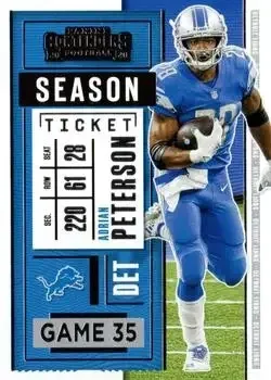 2020 Panini Contenders feature card
