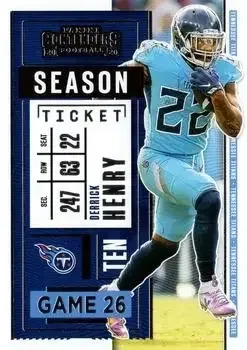2020 Panini Contenders feature card