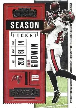 2020 Panini Contenders #14 - Chris Godwin - Tampa Bay Buccaneers