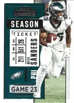 2020 Panini Contenders feature card