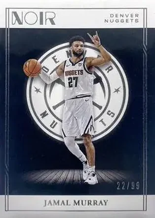 2020-21 Panini Noir #51 - Jamal Murray - Denver Nuggets