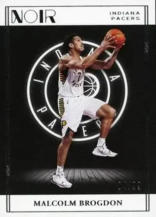 2020-21 Panini Noir #69 - Malcolm Brogdon - Indiana Pacers