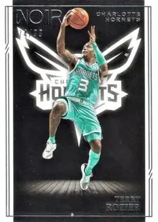 2020-21 Panini Noir #73 - Terry Rozier III - Charlotte Hornets