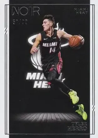 2020-21 Panini Noir #81 - Tyler Herro - Miami Heat