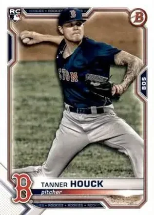 2021 Bowman #21 - Tanner Houck - Boston Red Sox