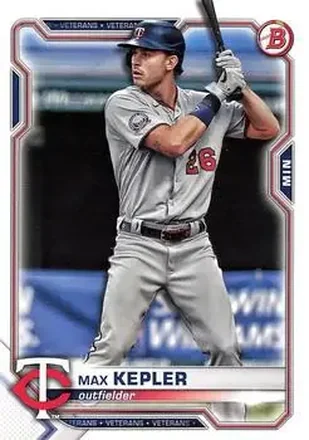 2021 Bowman #22 - Max Kepler - Minnesota Twins