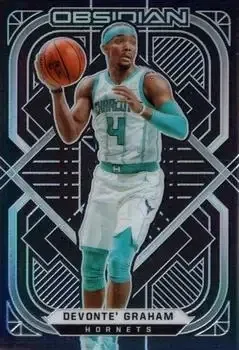 2020-21 Panini Obsidian #4 Devonte' Graham