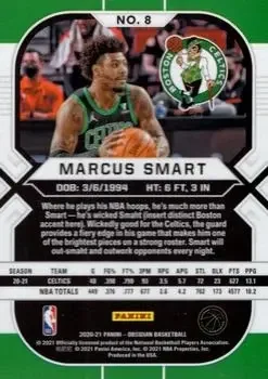 Back of Marcus Smart