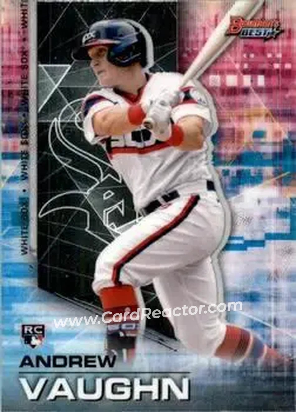 2021 Bowman's Best #21 - Andrew Vaughn - Chicago White Sox - Front