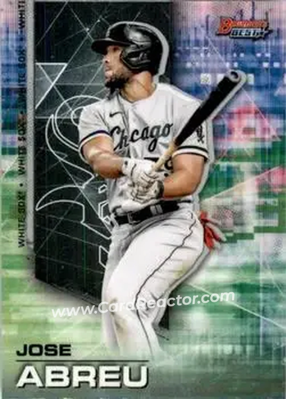 2021 Bowman's Best #23 - Jose Abreu - Chicago White Sox - Front