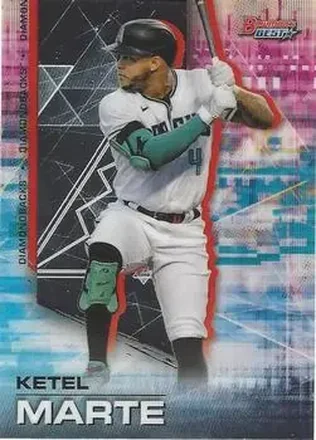 2021 Bowman's Best #24 - Ketel Marte - Arizona Diamondbacks