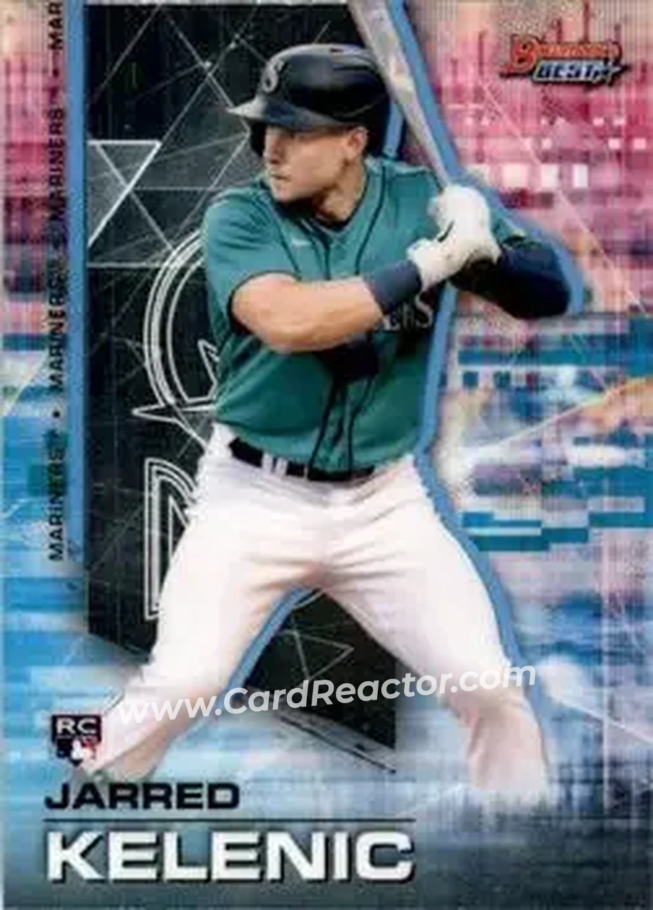 2021 Bowman's Best #27 - Jarred Kelenic - Seattle Mariners - Front