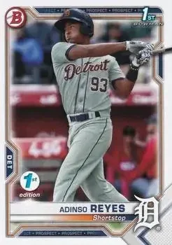 2021 Bowman 1st Edition feature card