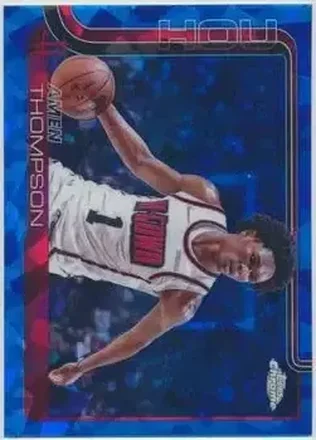 2025-26 Topps Chrome Sapphire Edition #17 - Amen Thompson - Houston Rockets 2025-26 Topps Chrome Sapphire Edition #17 - Amen Thompson - Houston Rockets