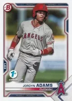 2021 Bowman 1st Edition feature card